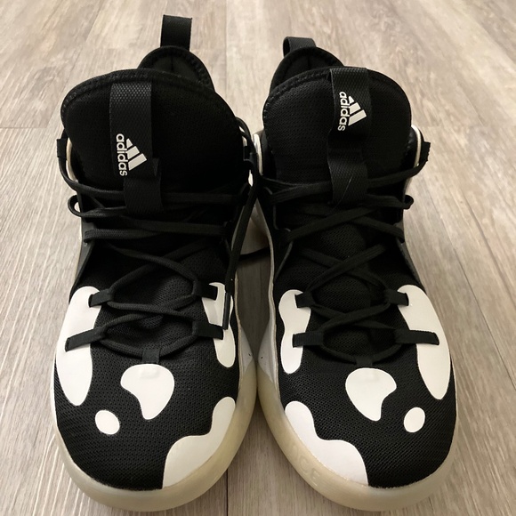 Adidas Harden Stepback 2 ‘black white’ Size 9.5 (men’s) - Picture 1 of 7